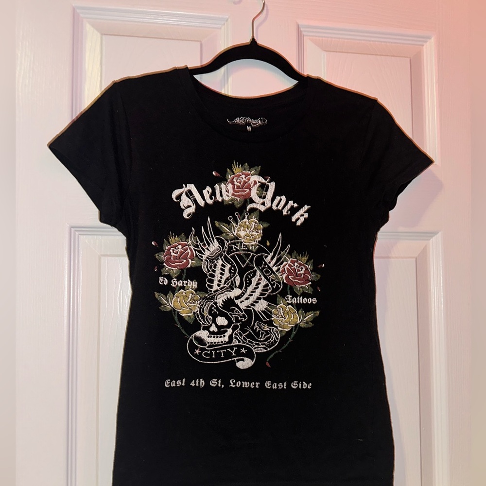 Ed-Hardy tee🖤